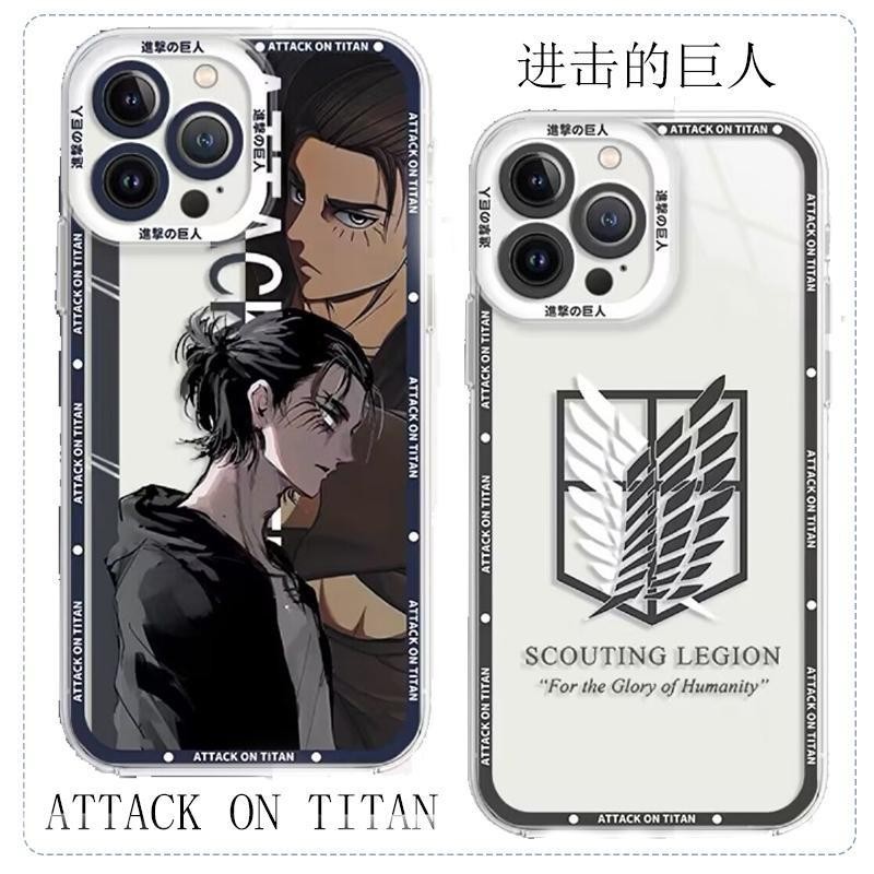 Ốp lưng Anime Attack On Titan Eren Levi cho OPPO A54 A16 A79 A35 A55 A93 A94 A74 Reno 5 6 Ốp lưng silicon mềm trong suốt