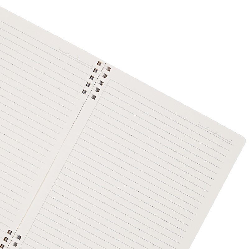 [ 1 CUỐN ] Sổ kẻ ngang chấm 100GSM MS 510 lò xo nhựa mềm 2 đầu KLONG B5 Dot Line120 TRANG - Văn phòng phẩm