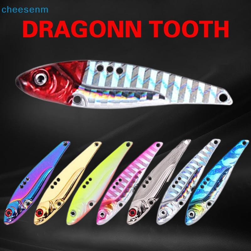 Cheenm Phụ Kiện Câu Cá Spinner Thìa Cá Hồi Pike Câu Cá Mồi Nhân Tạo Bass Giải Quyết Treble Móc VN