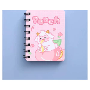 Sổ lò xo mini, giấy kẻ ngang cỡ A7 nhiều hình cute dễ thương ( ngẫu nhiên)