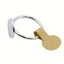 MARGREDY 500 Cái / Cuộn Nhãn Dán Giá Trang Sức, Giấy Kraft DlY Thẻ Treo, Thiết Kế Quả Tạ Hiển Thị Thẻ Dụng Cụ Giấy Trang Sức Hangtags