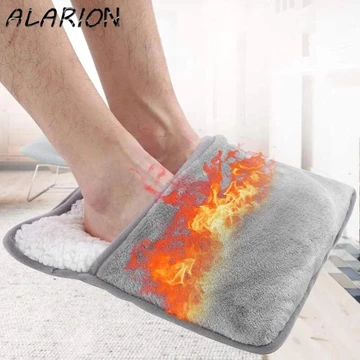 Thảm sưởi chân ALARION, Tấm sưởi chân điện 2 trong 1 sưởi ấm hai mặt, Máy sưởi ấm chân Tiết kiệm điện Nhiệt độ không đổi Đệm sưởi chân tiện lợi Văn phòng
