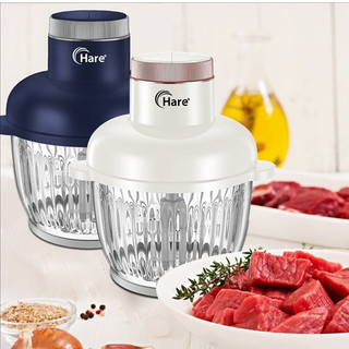 Máy xay thịt Hare HR XT830 công suất 300W dung tích 2.5L, lưỡi dao 2 tầng inox, Bh 12 Tháng