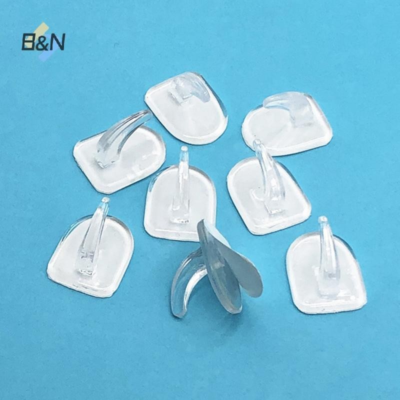 B & N 1 Cái Móc Cửa Dính Móc Treo Tường Trong Suốt Chống Trượt Traceless Hạng Nặng Dính Trên Móc Phòng Tắm Nhà Bếp Dán Tường.