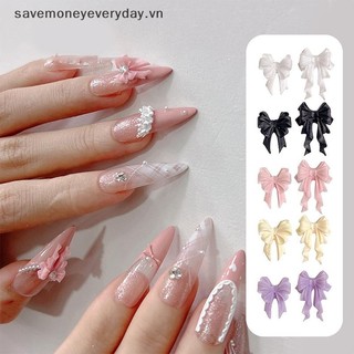 [savemoneyeveryday] 50 Phụ kiện nghệ thuật làm móng tay nơ gợn sóng dài 2 kích cỡ Nơ ruy băng đầy màu sắc 3D Nhựa Móng tay quyến rũ Trang trí móng tay Nhật Bản Phụ tùng dễ thương Ruy băng [vn]