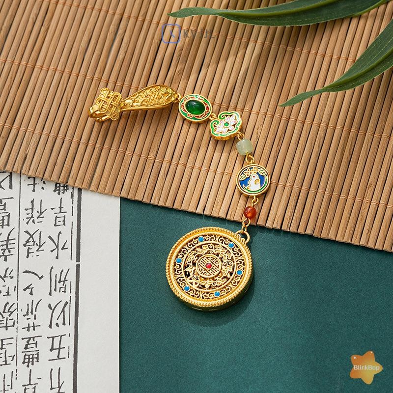 [KvJJL-t] Ngọc Trai Giả Nữ Hanfu Trang Trí Trang Sức Thời Trang Dài sel Sườn Xám Phụ Kiện Hợp Kim Sườn Xám Báo Chí Ve Áo Mới