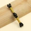 DARON 20 Chiếc Nút Sườn Xám, Khóa Trang Trí Hanfu Tinh Tế, Sáng Tạo Phong Cách Truyền Thống Thanh Lịch Cổ Điển Nút Sườn Xám