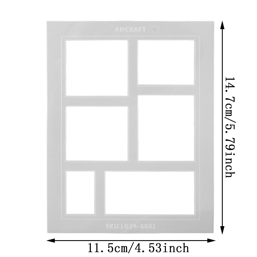 10 Loại Khung Vuông Thép Carbon Cắt Khuôn DIY Cắt Kim Loại Chết Dập Nổi Khắc Mẫu Sổ Lưu Niệm Album Ảnh Sổ Tay Trang Trí