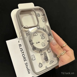Ốp lưng trong suốt hình thú dễ thương tương thích với iPhone 13 12 Pro 11 16 Pro Max 15 Pro 14 13 Pro 12 11 Pro 16 15 14 Plus, chống trầy xước, chống bụi, chống nước, chống sốc