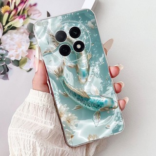 Dành Cho OPPO A5 Pro 5G Trung Quốc PKP110 Ốp Lưng Mới Hoạt Hình Dễ Thương Mèo May Mắn Cá Chép Rồng Silicon Mềm Cho OPPO F29 Pro CPH2705 Vỏ