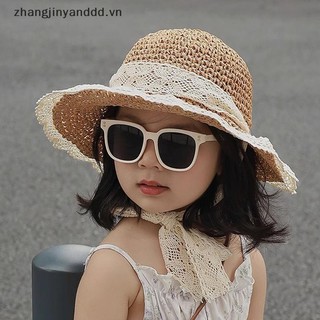 # yanddd # Mùa Hè Trẻ Em Kỳ Nghỉ Đi Biển Mũ Ren Mùa Hè Mũ Rơm Cho Bé Cha Mẹ-Con Mũ Chống Nắng Xuân Thu.