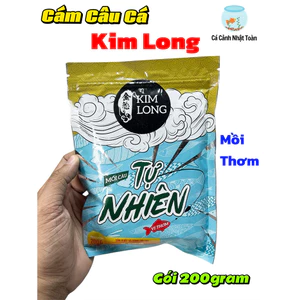Cám Kim Long Tự Nhiên Mồi Thơm Câu Cá (Gói 200gram)