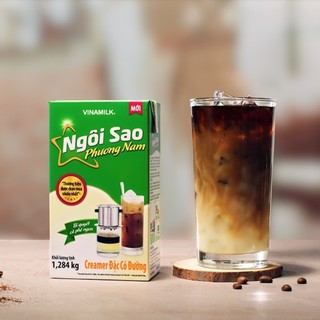 Sữa đặc có đường Ngôi Sao phương nam hộp giấy 1284g