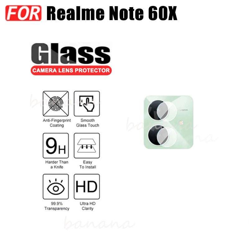 Kính cường lực gốm 3 TRONG 1 Realme Note 60X cho Realme Note 60 Note 50 Ống kính máy ảnh Kính bảo vệ màn hình và phim mặt sau