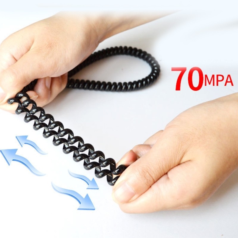 MEET Cáp Bảo Vệ Dây Tay Cho Xe Tay Ga Điện Xe Máy 1M Điện Xe Tay Ga Cáp Bảo Vệ Ống Xoắn Ốc Bọc