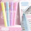 GREA 4 Bút Keo Tacky, Bút Pha Chế Dung Tích Lớn Nhanh Khô, Chất Lượng Cao Nhiều Màu Sắc DIY Thêu Sò Keo Dính Văn Phòng Phẩm Sinh Viên