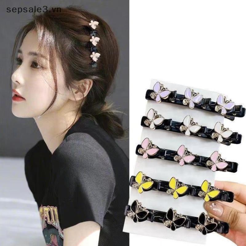 # VN # Kẹp Tóc Đá Pha Lê Lấp Lánh Đôi Nổ Barrettes Kẹp Tóc Nữ Bé Gái Mũ Phụ Kiện Tạo Kiểu Tóc.