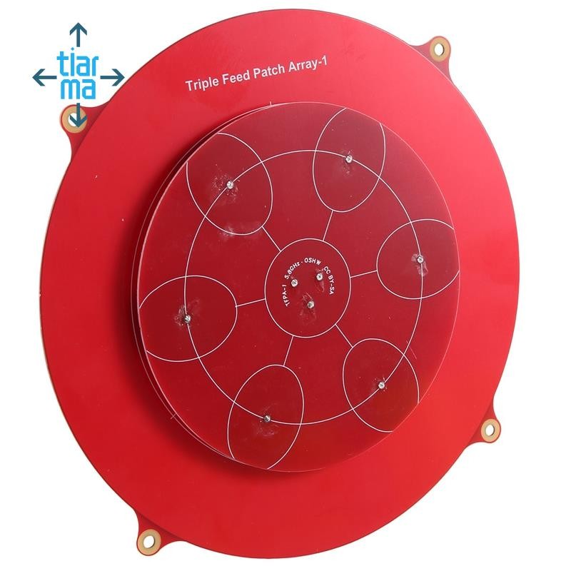 Ăng-ten vá ba cấp 150mm 5,8 GHz 14DBi Chùa Mảng cho máy bay không người lái RC