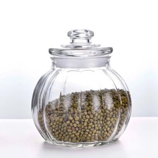 Lọ Hũ Thủy Tinh Trái Bí 1900ML Đựng Gia Vị, Thảo Mộc Mã 1188 - Phương Trang
