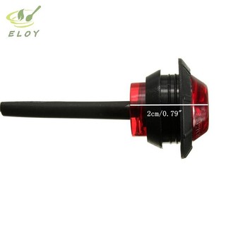 [ELOY] 1 Đèn đánh dấu bên xe kéo tròn 24V 3LED 3 / 4 "Vàng Trắng Đỏ cho xe tải Đèn giải phóng mặt bằng Xe tải Đèn báo rẽ VN