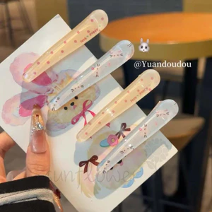 Kẹp tóc nhọn hoạt hình Sweet Bangs Clip Mũ đội đầu