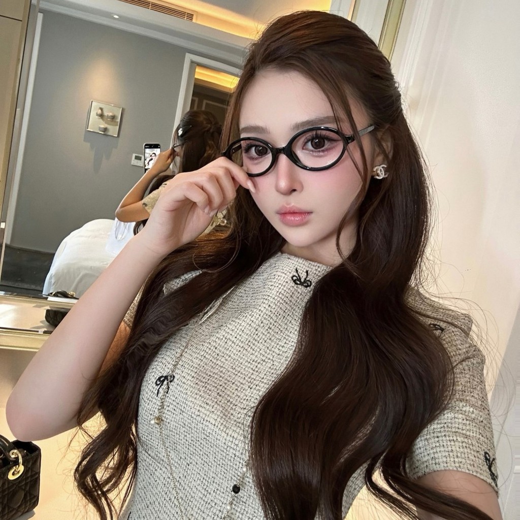 Đầm tweed họa tiết nơ Khiết phối charm hoa cài rời kèm belt da dây xích sang chảnh KD188 và KD188A