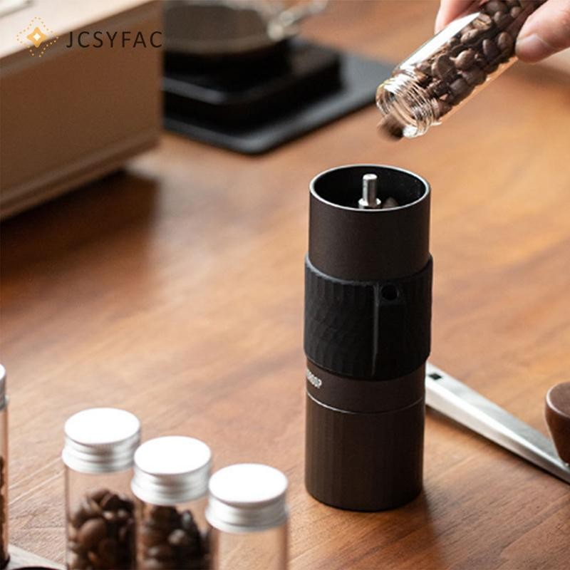 JCSYFAC Cà Phê Đậu Ống Thủy Tinh Với Dụng Cụ Nhôm Ống Đóng Chai Bảo Quản Ngũ Cốc Bằng Gỗ Kín Kín Kín Hộp Mới
