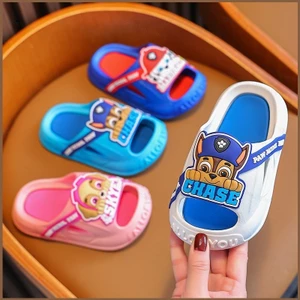 YT2 PAW Patrol Chase Skye Rubble Rocky dép trẻ em Dép bé trai Nhà mùa hè chống trượt phòng tắm bé gái mềm mại Hoạt hình TY2