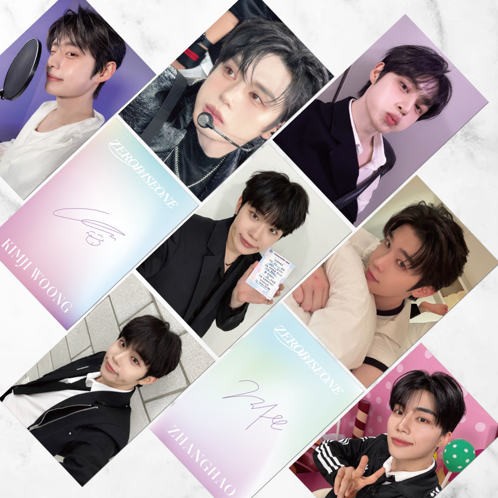 LINXX 55 Chiếc ZEROBASEONE K-Pop Boy Band Lomo Cards Holographic 3 Inch Member Photocards HD Collectible Fan Merch Album Dán Thẻ Giao Dịch Cho ZEROSE