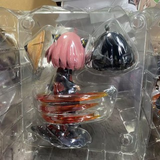 17cm Gián Điệp Gia Đình Anime Anya Forge Cos Sasuke Itachi Kawaii Hai Đầu PVC Hình
