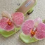 MARGREDY 1 Cặp Khóa Giày Hoa Bướm Cổ Tích Thái Lan, Thiết Kế Cá Tính Trang Trí Giày Phalaenopsis Xăng đan Hoa, Mô Phỏng Phụ Kiện Giày Hoa Ngọt Ngào