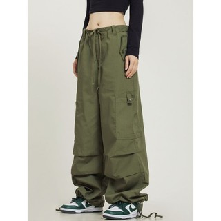 ESEA Unisex Hip-Hop Retro Nhiều Túi Quần Rời Để Mặc Thường Ngày