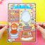 Búp bê giấy Ngôi nhà trứng Gudetama ngôi nhà toca boca đồ chơi thủ công diy
