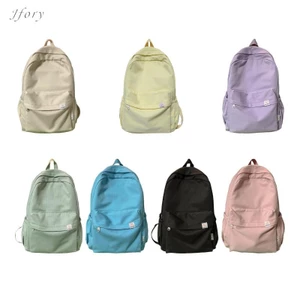 Jfory Ba Lô Màu Trơn Dung Tích Lớn Daypack Laptop Ba Lô Ba Lô Cho Cắm Trại Làm Việc Mua Sắm Đi Bộ Đường Dài Nam Nữ