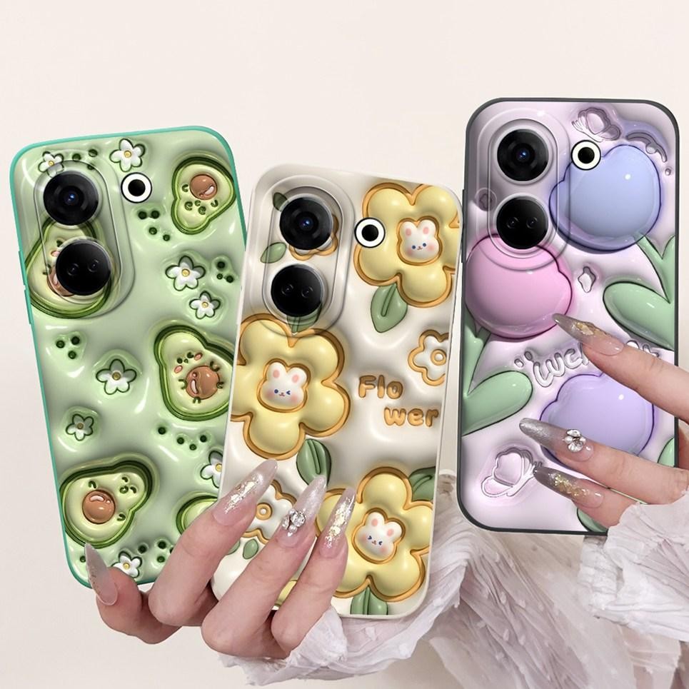Ốp lưng Tecno Camon 20 20s Pro 5G 4G Ốp lưng silicon mờ cho Camon 20 Premier Bơ Girly Vỏ điện thoại thời trang