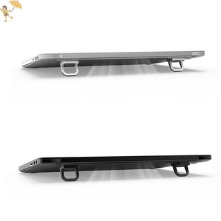 [GOU] 2 Giá đỡ máy tính xách tay Giá đỡ di động Có thể gập lại Nvisible Laptop Riser cho giá đỡ máy tính xách tay Giá đỡ làm mát VN