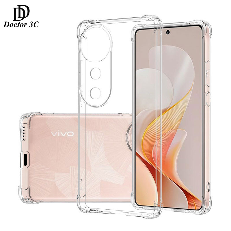 Ốp điện thoại trong suốt chống sốc thời trang cho VIVO V50 V40E V40 Lite V30 V30E V29 V29E V27 V27E V25 V25E V23 V23E V21 V21E V20 SE Pro V19 NEO V17 5G 4G 2025