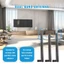 3 Ăng-ten WiFi kim loại mới của giao diện RP-SMA với Ăng-ten Wifi không dây băng tần kép 5DBi 2.4G / 5G cho RT-AC68U
