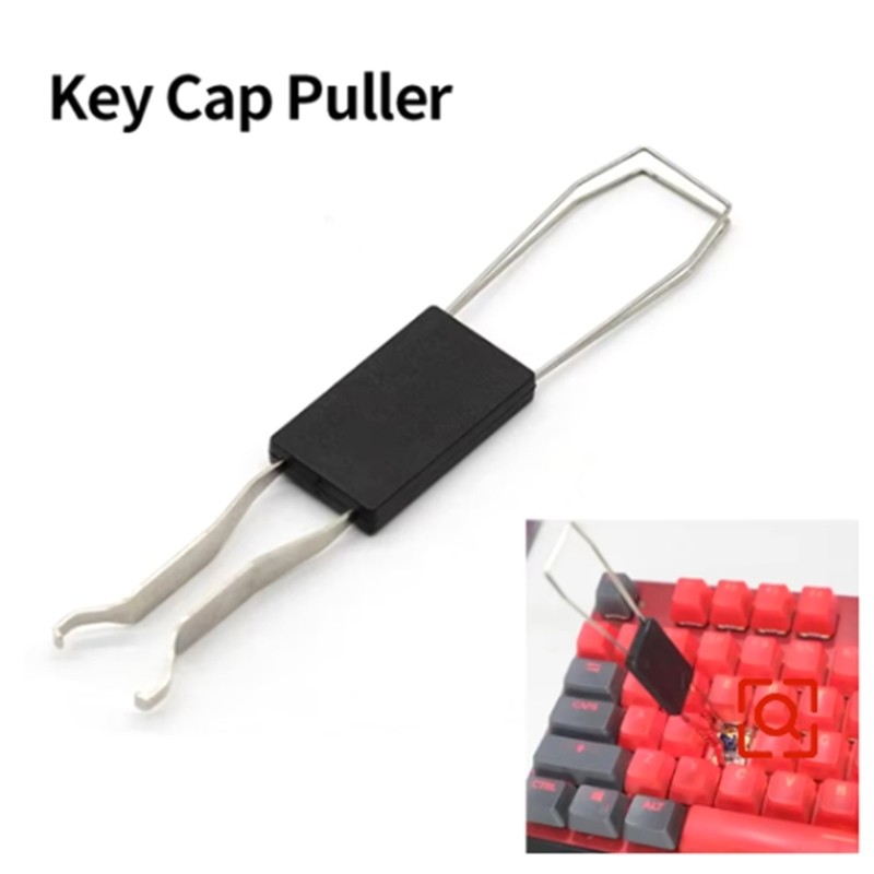 Ior Độ bền Dây thép Keycap Puller Keycaps Công cụ loại bỏ để loại bỏ và bảo trì phím hiệu quả Bàn phím