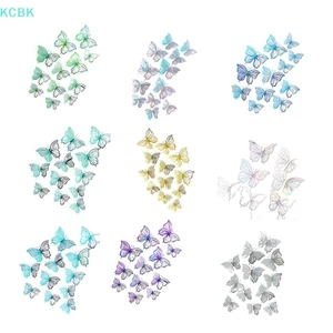 12 Nhãn dán tường 3D khắc rỗng để trang trí tiệc tại nhà Nhãn dán tường DIY để trang trí đám cưới [BK]