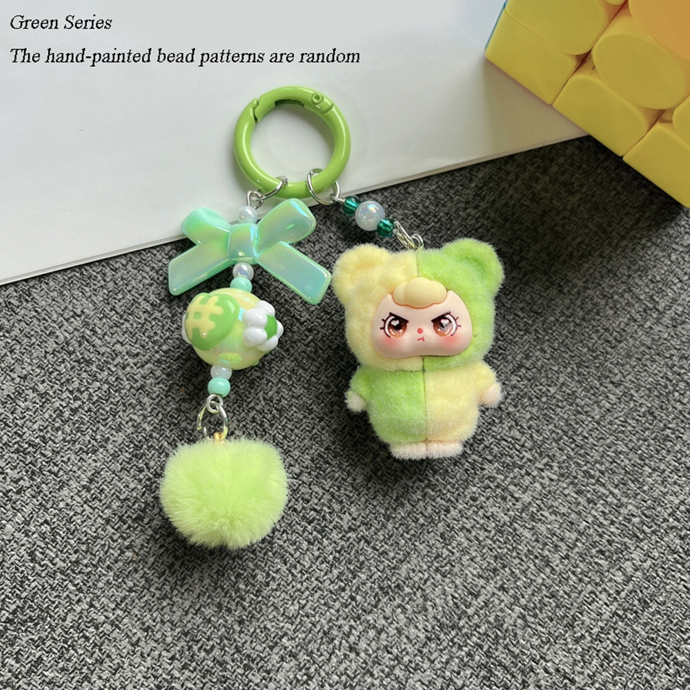Mặt dây chuyền thời trang Màu sắc phù hợp với Babyba Móc khóa Búp bê đổ xô sáng tạo Búp bê DIY Handmade đầy màu sắc