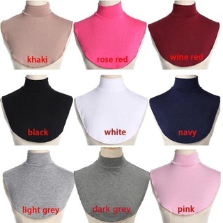 JOYFULLIFE Cổ Giả Unisex Khăn Quấn Modal Cổ Rùa