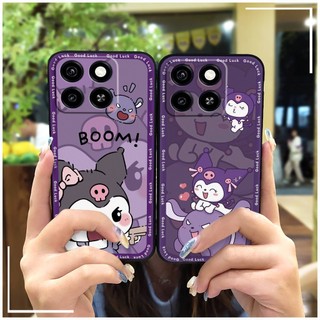 Phim Hoạt Hình Dễ Thương Ốp lưng ZTE Blade A35 / A55 Graffiti Bọc Toàn Bộ Thiết Kế Thời Trang Silicon Chống Bụi Bẩn TPU Bền Chống Thấm Nước Điện Thoại Di Động Bao Da Mặt Sau Bảo Vệ