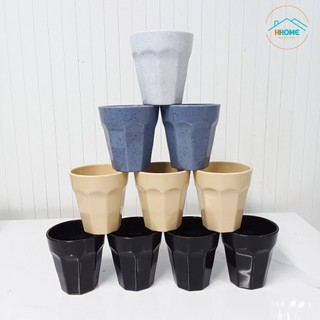 [Giá Xưởng] Ly trà đá nhựa Melamine kích thước Ø8.6 x 9.2cm 250ml 4 màu