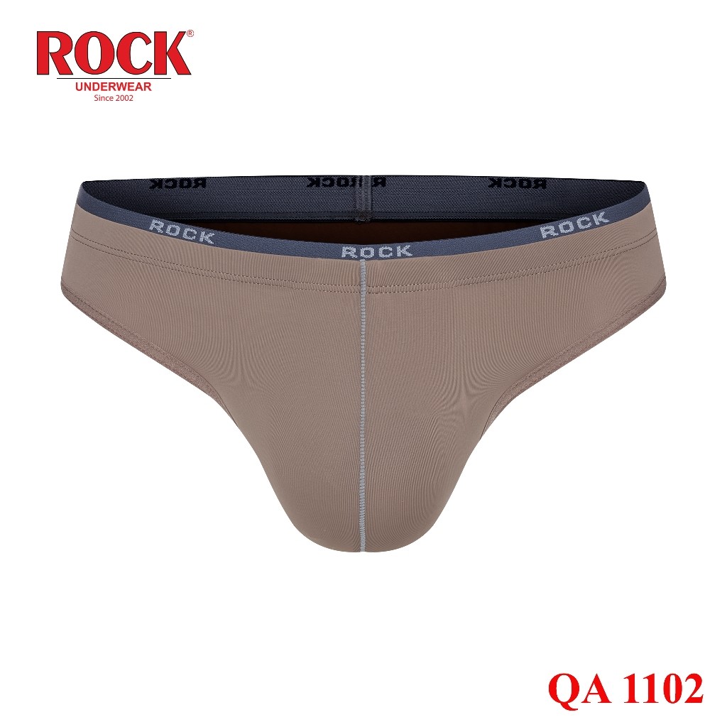 Quần lót nam cao cấp ROCK UNDERWEAR 1102 thun lạnh thoáng mát thấm hút tốt, không cấn bụng