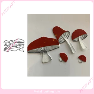 Bộ dụng cụ cắt nấm scrapbook - Khuôn cắt DIY bằng thép carbon Khuôn dập nổi và tạo hoa văn trang trí nghệ thuật giấy