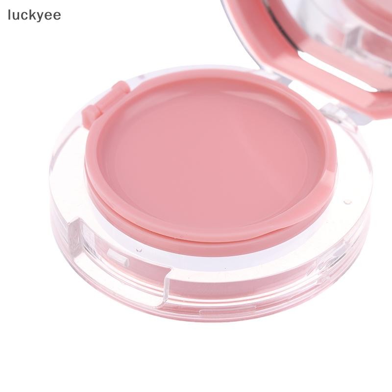 Luckyew Màu Hồng Đệm Không Khí Nền DIY Hộp Rỗng Puff Hộp Có Gương Cho BB Kem Hộp Đựng Mỹ Phẩm Hộp Đựng Trang Điểm Chăm Sóc Da TQ