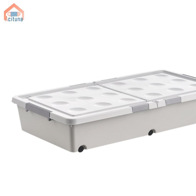 Dưới Giường Hộp Bảo Quản Có Nắp Chống Bụi Đa Năng Dung Tích Lớn Tổ Chức Cho Chăn Quần Áo Khăn Chăn