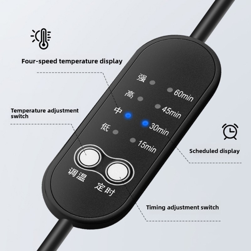 [3C] Cáp USB Nam Sang DC35135 Có Công Tắc Điều Khiển Nhiệt Độ Và Hẹn Giờ Để Làm Nóng Miếng Lót Chuột