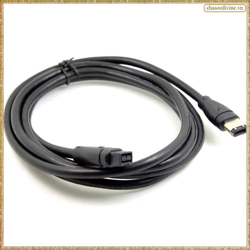[K O G X] Cáp FireWire IEEE 1394B 9Pin đến 6Pin Cáp dữ liệu 800Mbps (1.8Meter)